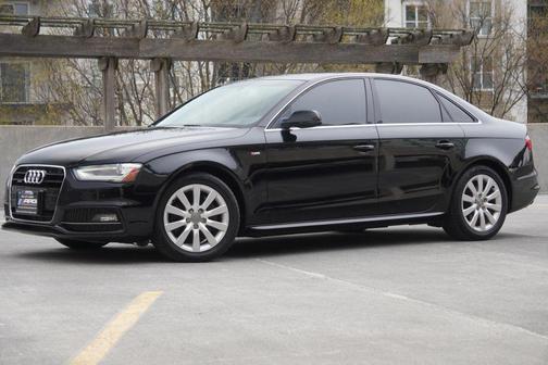Black 2015 Audi A4 2.0T Premium