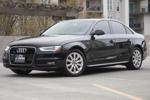 Black 2015 Audi A4 2.0T Premium