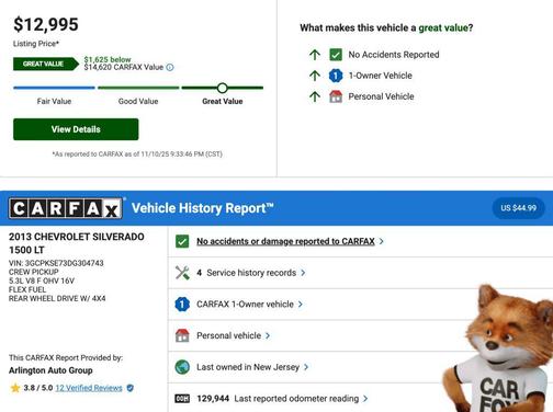 2013 Chevrolet Silverado 1500 LT