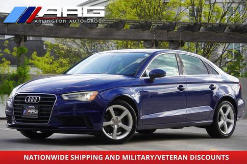 Blue 2015 Audi A3 1.8T Premium
