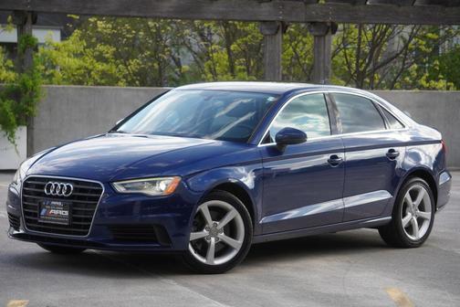 Blue 2015 Audi A3 1.8T Premium