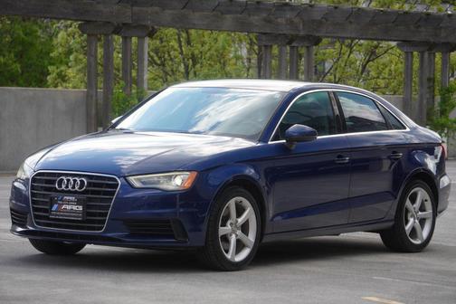 Blue 2015 Audi A3 1.8T Premium