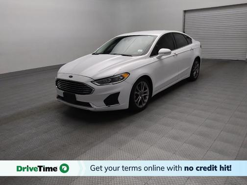 White 2020 Ford Fusion SEL