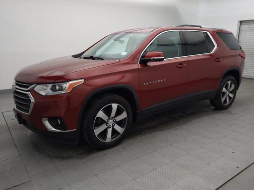 Cajun Red Tintcoat 2018 Chevrolet Traverse LT Leather