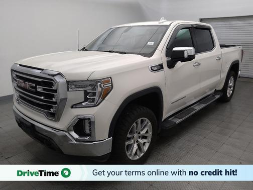 White Frost Tricoat 2019 GMC Sierra 1500 SLT