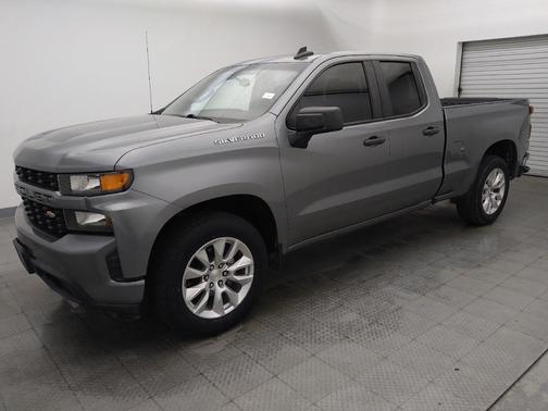 Satin Steel Metallic 2021 Chevrolet Silverado 1500 Custom
