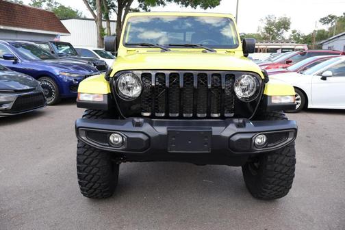 Yellow 2023 Jeep Gladiator Sport