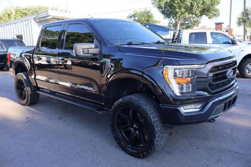 Black 2021 Ford F-150 XLT