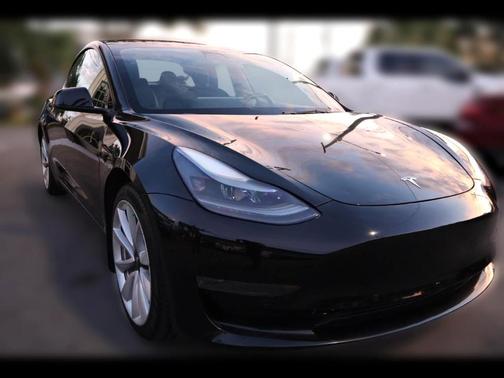 Black 2022 Tesla Model 3 Base