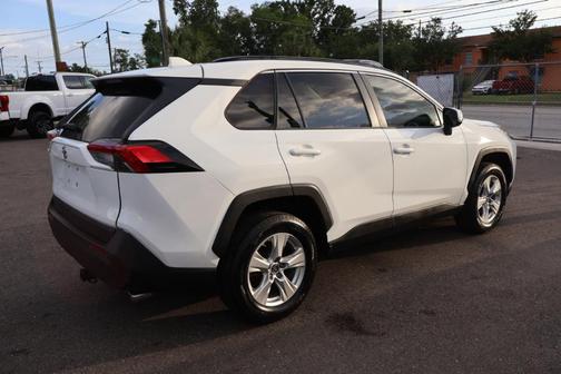 White 2019 Toyota RAV4 XLE