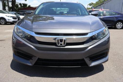 Gray 2016 Honda Civic LX