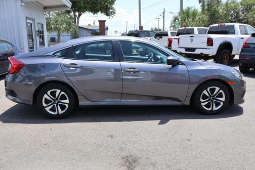 Gray 2016 Honda Civic LX