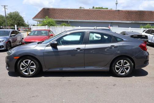 Gray 2016 Honda Civic LX