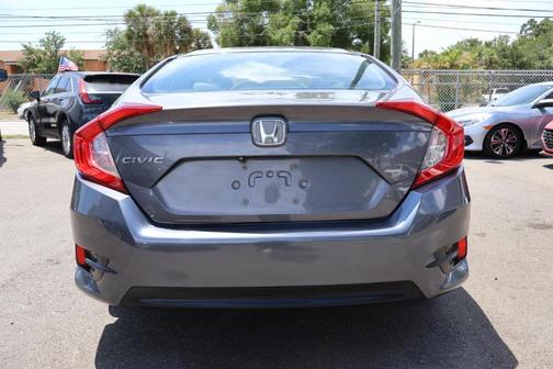Gray 2016 Honda Civic LX