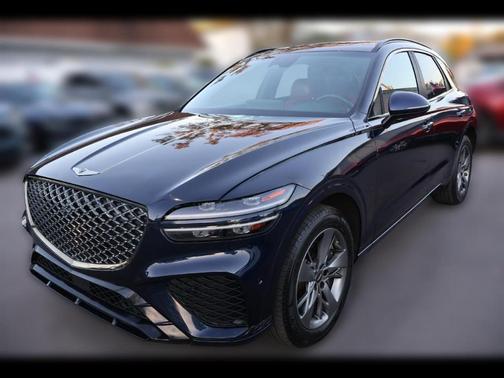Blue 2022 Genesis GV70 3.5T Sport