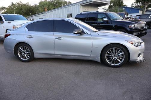 Silver 2020 INFINITI Q50 3.0t LUXE