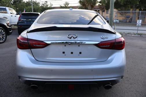 Silver 2020 INFINITI Q50 3.0t LUXE