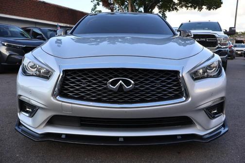 Silver 2020 INFINITI Q50 3.0t LUXE