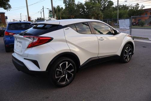 White 2021 Toyota C-HR XLE
