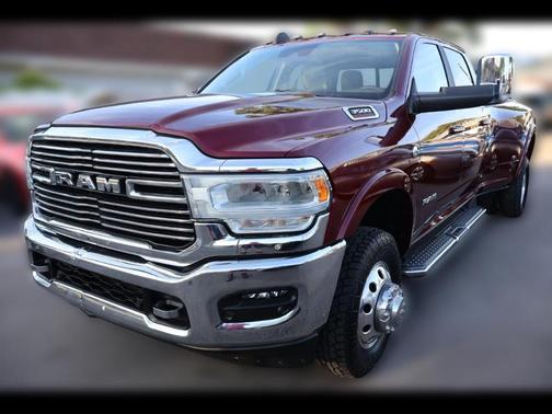 Red 2022 RAM 3500 Laramie