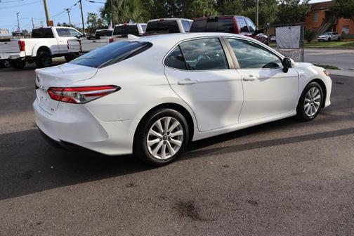 White 2020 Toyota Camry LE
