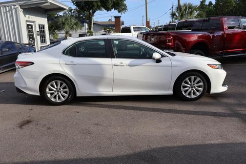 White 2020 Toyota Camry LE