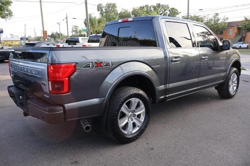 Gray 2018 Ford F-150 Platinum