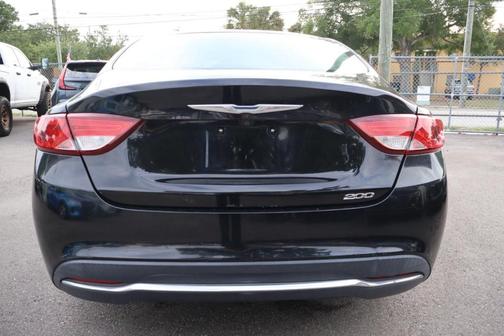 Black 2015 Chrysler 200 Limited