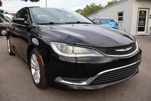 Black 2015 Chrysler 200 Limited