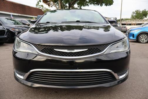 Black 2015 Chrysler 200 Limited