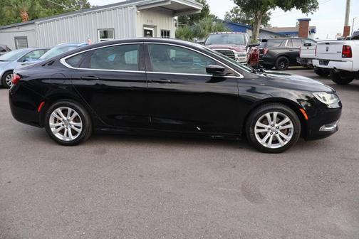Black 2015 Chrysler 200 Limited