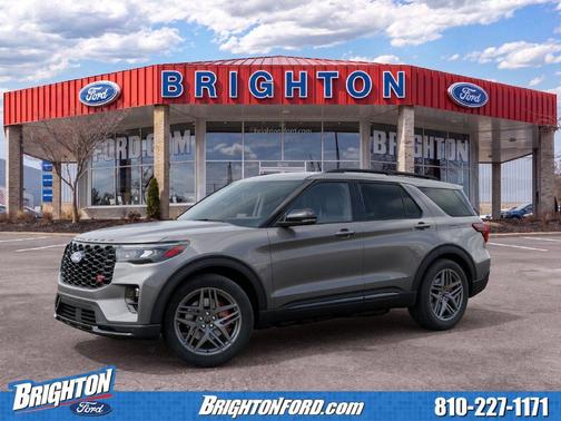 Carbonized Gray Metallic 2027 Ford Explorer ST