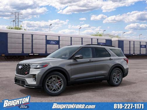 Carbonized Gray Metallic 2027 Ford Explorer ST