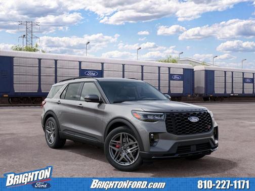 Carbonized Gray Metallic 2027 Ford Explorer ST