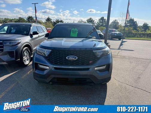 Blue Metallic 2020 Ford Explorer ST