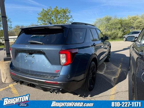 Blue Metallic 2020 Ford Explorer ST