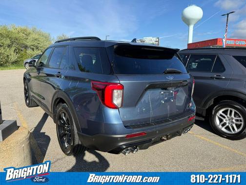 Blue Metallic 2020 Ford Explorer ST
