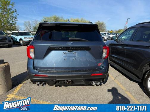 Blue Metallic 2020 Ford Explorer ST