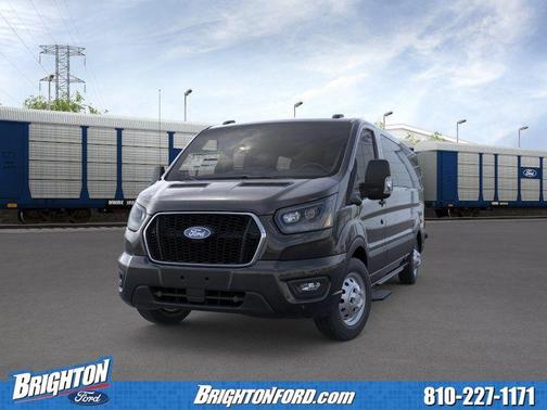 Agate Black Metallic 2026 Ford Transit-350 XLT
