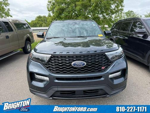 Stone Blue Metallic 2022 Ford Explorer ST