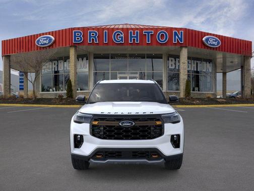 Star White Metallic Tri-Coat 2026 Ford Explorer Tremor