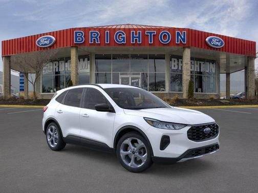 White Metallic 2025 Ford Escape ST-Line
