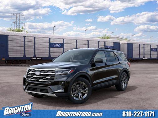 Agate Black Metallic 2027 Ford Explorer Active