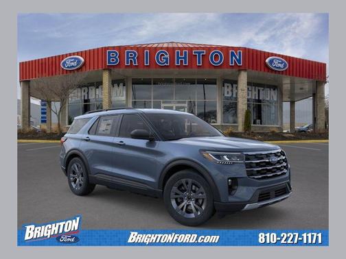 Vapor Blue Metallic 2026 Ford Explorer Active