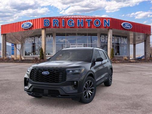 Agate Black Metallic 2026 Ford Explorer ST-Line
