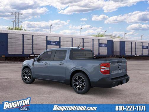 Azure Gray Metallic Tri-Coat 2026 Ford Maverick Lariat