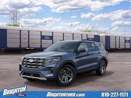 Vapor Blue Metallic 2027 Ford Explorer Active