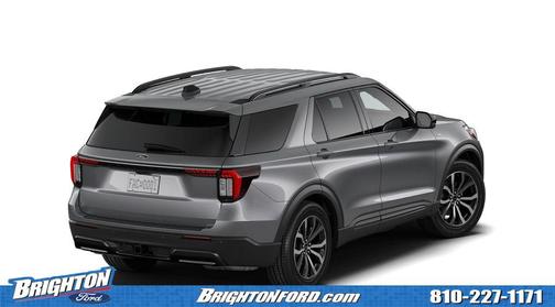 Carbonized Gray Metallic 2026 Ford Explorer ST-Line