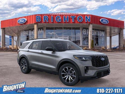 Carbonized Gray Metallic 2026 Ford Explorer ST-Line