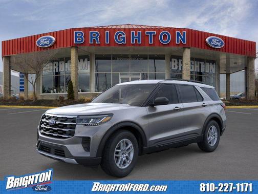 Carbonized Gray Metallic 2026 Ford Explorer Active
